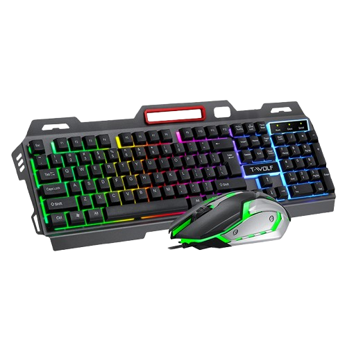 Combo phím chuột có dây T-Wolf TF600