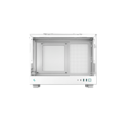 Thùng máy Deepcool CH160 WH Glass Mini-ITX | Trắng, không kèm fan
