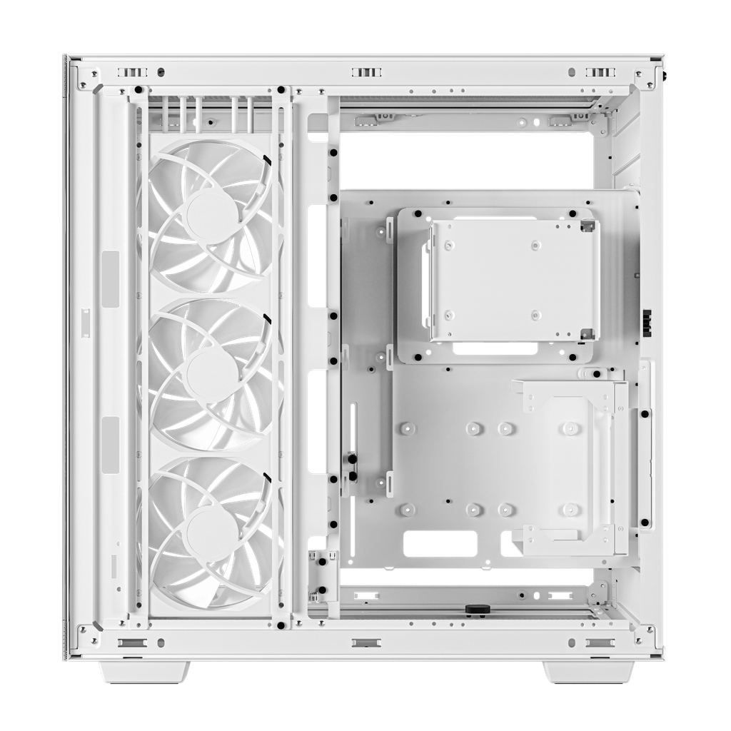 Thùng máy Deepcool CH780 WH - Trắng | E-ATX, sẵn 3 fan ARGB 140