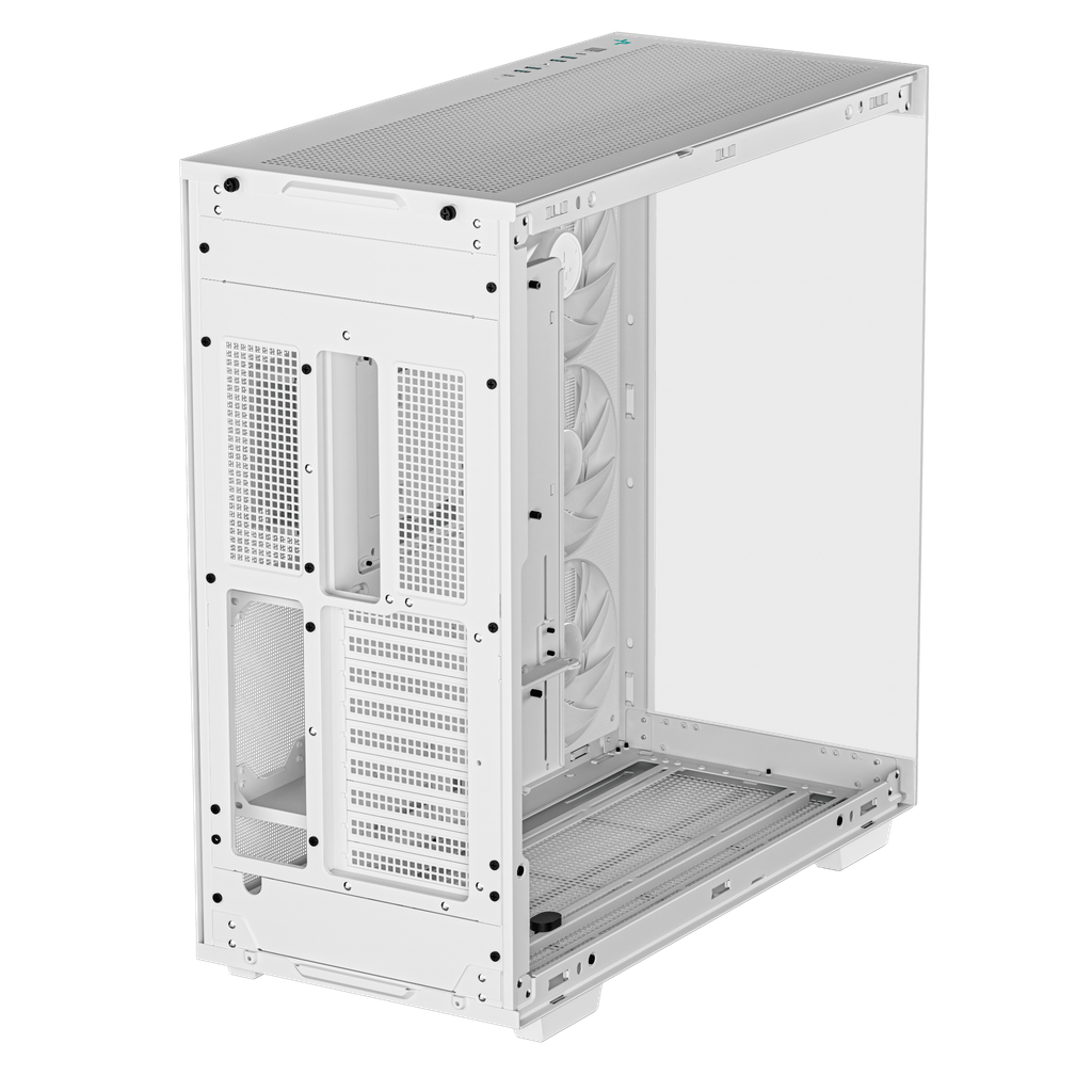 Thùng máy Deepcool CH780 WH - Trắng | E-ATX, sẵn 3 fan ARGB 140