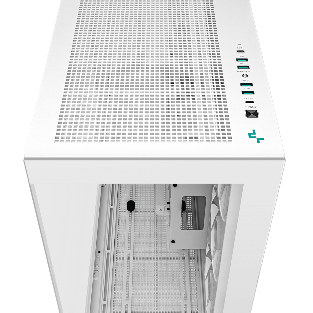 Thùng máy Deepcool CH780 WH - Trắng | E-ATX, sẵn 3 fan ARGB 140