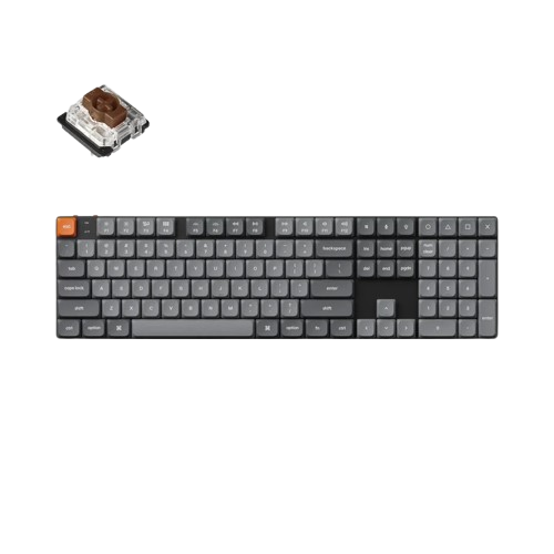 Bàn phím không dây Keychron K5M-H3 Brown Switch Black
