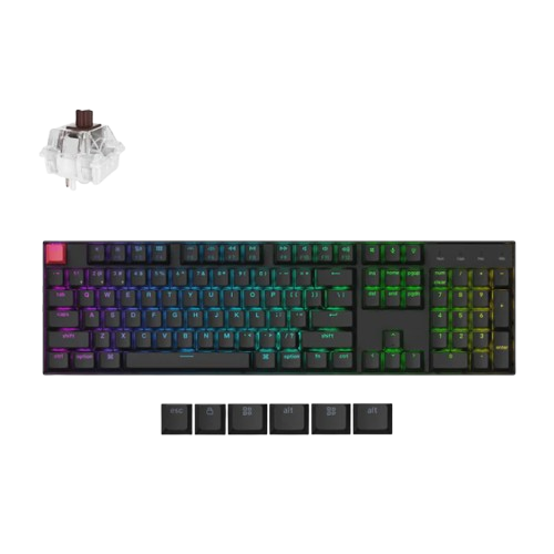 Bàn phím không dây Keychron K10X-B3 Brown Switch Black
