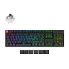 Bàn phím không dây Keychron K10X-B3 Brown Switch Black