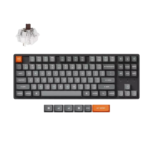 Bàn phím không dây Keychron K8M-H3 Brown Switch Black