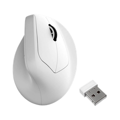 Chuột không dây công thái học Keychron M5 M5-A24 Trắng