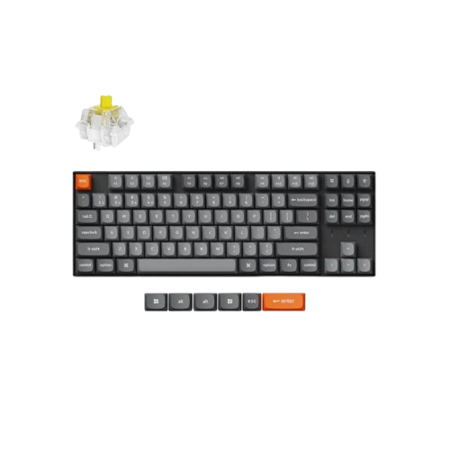 Bàn phím không dây Keychron K8M-B4 Banana Switch Black