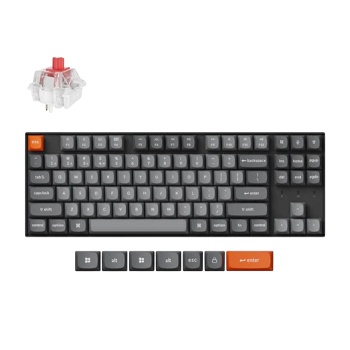 Bàn phím không dây Keychron K8M-H1 Red Switch Black