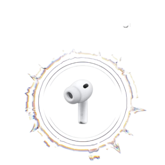 TAI NGHE APPLE AIRPODS PRO 3 A3063 A3064 A3122-ITP/TRẮNG