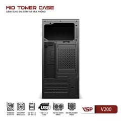 Thùng máy VSP V200 - Đen