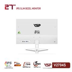Màn hình VSP V2704S Trắng 27 inch/ Full HD/ IPS/ 75Hz/ 5ms/ phẳng