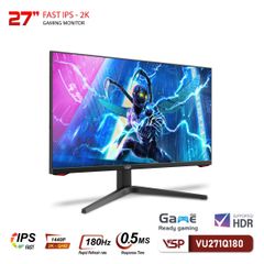 Màn hình VSP VU271Q180 | 27 inch, 2K, Fast IPS, 180Hz, 0.5ms