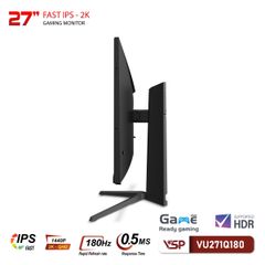 Màn hình VSP VU271Q180 | 27 inch, 2K, Fast IPS, 180Hz, 0.5ms