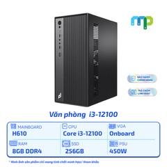 PC MP INTEL VP01 (I3-12100/H610/8GB/256GB SSD/450W)