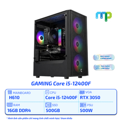PC MPC Pro (Core I5-12400F/H610/16GB/500GB SSD/RTX 3050/500W)