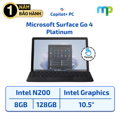 Laptop Microsoft Surface Go 4 Intel N200/8GB/128 GB SSD/10.5