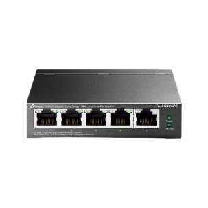 Switch TP-Link Easy Smart Gigabit 5 cổng (có 4 cổng PoE+) TL-SG105PE