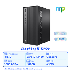 PC MP INTEL VP02 (I5-12400/H610/16GB/512GB SSD/450W)