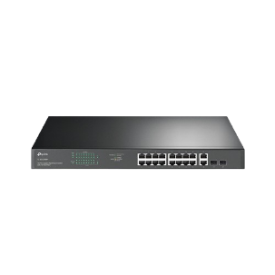 Switch TP-Link Rackmount 18 cổng Gigabit (với 16 cổng PoE+) TL-SG1218MP