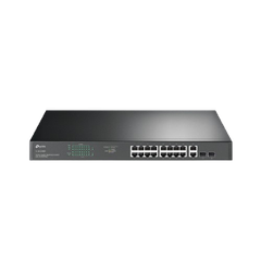 Switch TP-Link Rackmount 18 cổng Gigabit (với 16 cổng PoE+) TL-SG1218MP