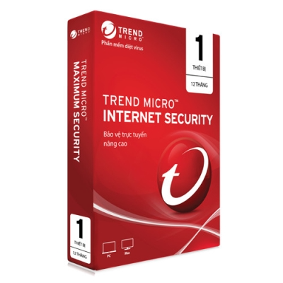 Phần mềm Trend Micro Internet Security 1 PC 1 Năm
