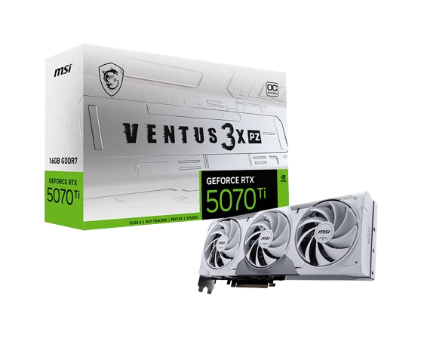 Card màn hình MSI GeForce RTX 5070 Ti 16G VENTUS 3X PZ OC