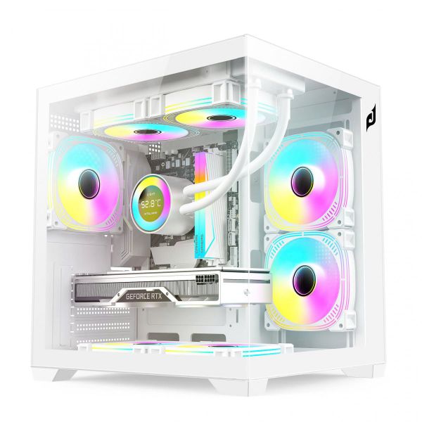 Vỏ máy tính  CASE Edra ECS1507 White