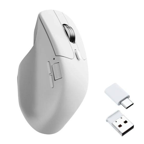 Chuột không dây Keychron M6S-A3 màu trắng
