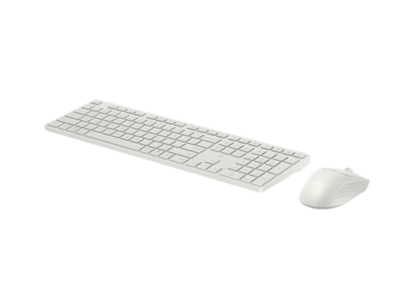 Bộ bàn phím và chuột không dây HP Multi-Device Dual-Mode Mouse and Keyboard Combo 490C BE1M5AA trắng