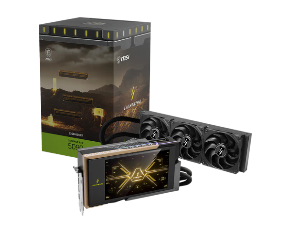 Card màn hình MSI GeForce RTX 5090 32G LIGHTNING Z