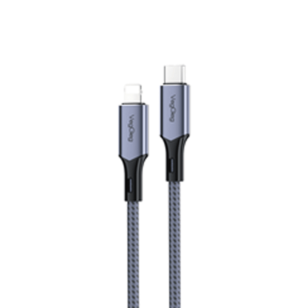Cáp sạc nhanh Veggieg V-M002L/ USB C sang Lightning/1.2m