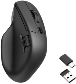 Chuột không dây Keychron M6S-A1 màu đen