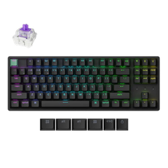 Bàn phím không dây Keychron K8H-F1 Nebula Magnetic Switch Black
