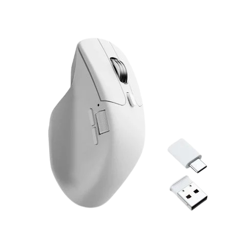 Chuột không dây Keychron M6S-B72 Màu Trắng
