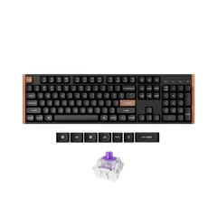 Bàn phím không dây Keychron K10H-F1 Nebula Magnetic Switch Black