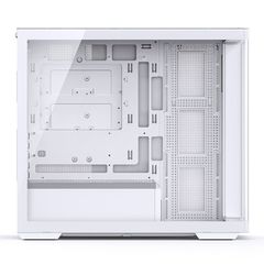 Thùng máy Jonsbo D300 - White | Micro ATX, kính cong