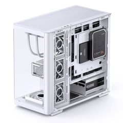 Thùng máy Jonsbo D300 - White | Micro ATX, kính cong