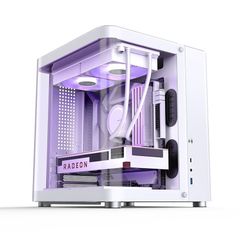 Thùng máy Jonsbo TK-1 2.0 - Trắng bạc | Micro ATX