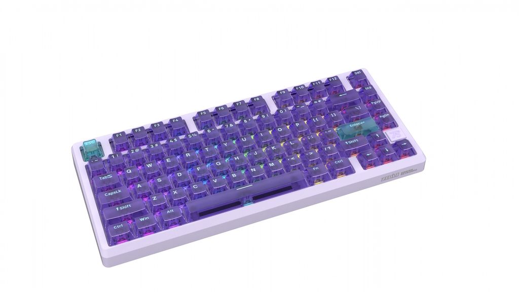 Bàn phím máy tính có dây Zidli K75 Ultra (K75Ultra-2) Purple