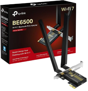Card mạng Tp-link Archer TBE400E  Wi-Fi 7 Bluetooth BE6500