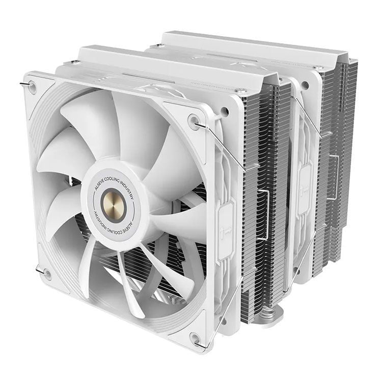 Tản Nhiệt CPU Alseye Thor N600-DT Trắng 2 Tháp ARGB   - Nhập Khẩu