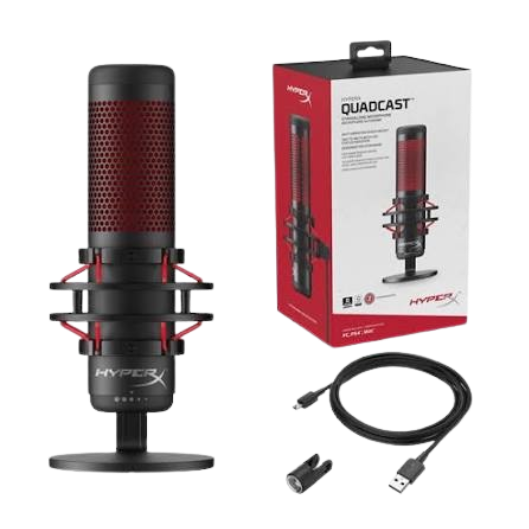 Micro Thu Âm HP HyperX QuadCast 4P5P6AA