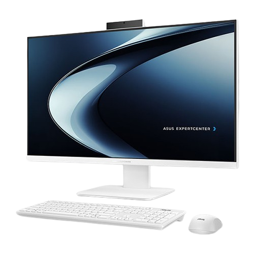 Máy tính để bàn ASUS AIO PM640KA PM640KA-WPD016W Ryzen AI 5 330/16GD5/512G-SSD/23.8FHD/T/CAM/MIC/WF6/BT/WL_KB & M/W11H/TRẮNG