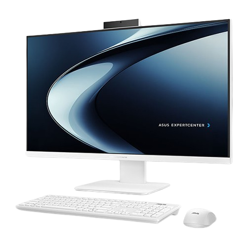 Máy tính để bàn ASUS AIO PM640KA PM640KA-WPC035W Ryzen AI 5 330/16GD5/512G-SSD/23.8FHD/WF6/BT/WL_KB & M/W11H/TRẮNG