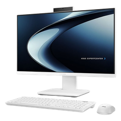 Máy tính để bàn ASUS AIO P440VA Core 7-240H/16GD5/512G-SSD/TPM/23.8FHD/CAM/MIC/WF6E/BT/WL_KB &M/W11H/2Y-OSS/TRẮNG