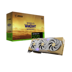 Card Màn Hình MSI GeForce RTX 5070 12G World of Warcraft® MIDNIGHT LIGHT EDITION OC