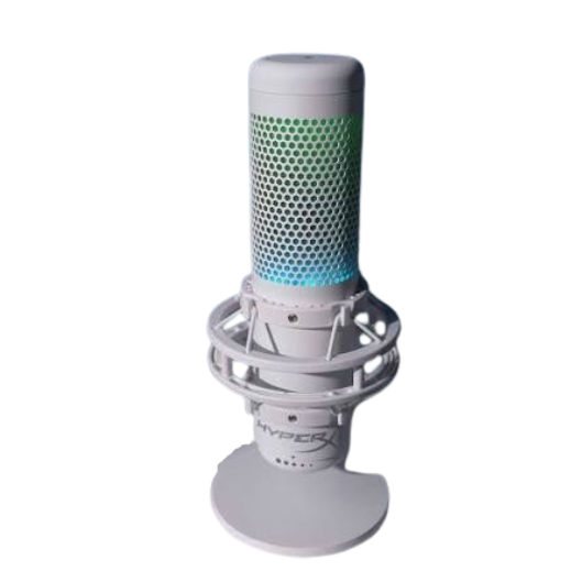 Micro Thu Âm HP HyperX QuadCast S Trắng 519P0AA