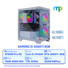 PC MPC GAMING i5-13400F/B760M Pro RS/16GB/1TB SSD/RTX 5060 Ti 6GB/650W