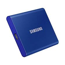 Ổ cứng gắn ngoài Samsung SSD T7 Portable 2TB Blue(MU-PC2T0H/WW)