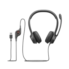 Tai nghe Logitech H390 USB Black 981-000485